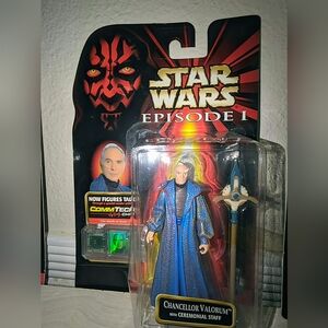 Star Wars Episode I Chancellor Valorum 1999 NIB - Rare Collectible